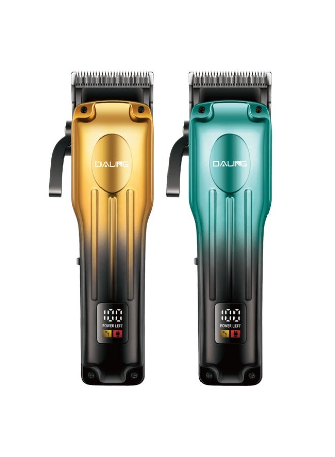 دالينغ ماكينة حلاقة الشعر الاحترافية DALING DL-0061، محرك قوي، شحن USB، شفرة قابلة للتعديل، رأس قص الشعر للرجال - Image 4